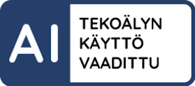 Tekoälyn käyttö vaadittu.