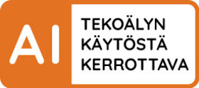 Tekoälyn käytöstä kerrottava.