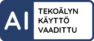 Tekoälyn käyttö vaadittu.