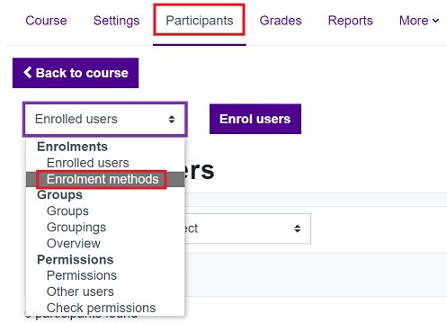 Enrolment methods